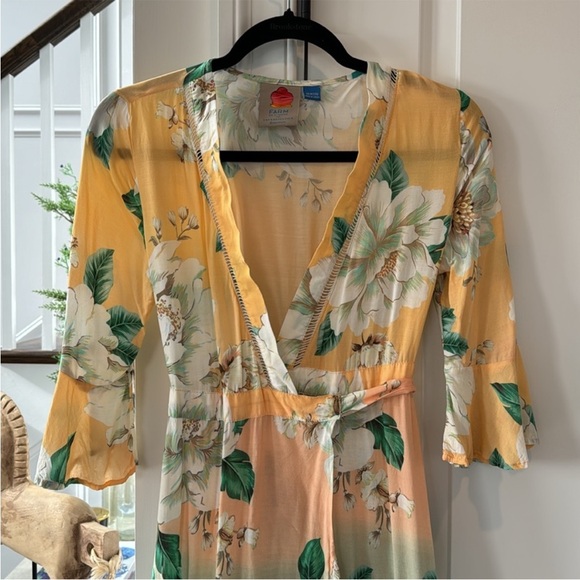 Farm Rio Wrap Mini Dress - Picture 2 of 10